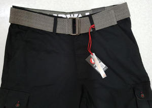 Short cargo en spandex à poche en coton de marque pour homme Vêtements Overrun au Bangladesh pour la saison de printemps pour adultes - Product Image 5