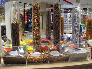 Large Capacity High Detachable Transparent Acrylic Tube Candy <b>Bin</b> Wholesale - Product Image 4