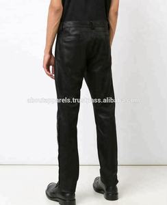 Pantalon de travail cargo grande taille pour hommes pantalon en cuir de mouton personnalisable OEM imperméable extérieur décontracté pour l'hiver - Product Image 2