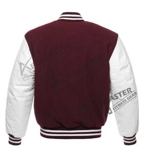 Chaquetas Varsity de Lana Completa para Hombre de la Mejor Calidad, Bordado de Béisbol Invernal, Forro de Lana Tejida Transpirable y Ecológico - Product Image 3