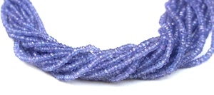 ลูกปัดพลอย tanzanite ธรรมชาติขนาด16นิ้วสำหรับทำเครื่องประดับ - Product Image 6