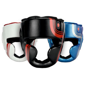 เครื่องป้องกันศีรษะแบบคิกบ็อกซิ่งทำจากหนังมีขนาดที่เหนือกว่า - Product Image 5