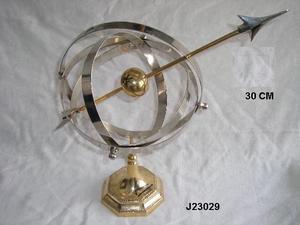 Decoración Náutica para el hogar en técnica de fundición de metal con acabado de latón y níquel para decoración de sala de estar y hogar - Product Image 5