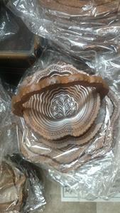 ตะกร้าไม้พับได้ลายโรสวูด, ลายชามเสิร์ฟไม้พับได้, ของตกแต่งวันหยุดทำมือ - Product Image 6