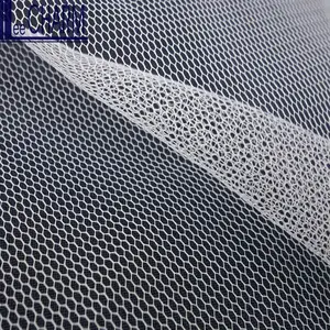 LCY612R Taiwan 100 Polyester 72" Width Stiff Hexagon Net Fabric