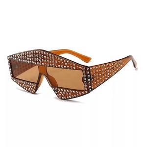 <span class=keywords><strong>Lunettes</strong></span> de soleil carrées de bonne qualité pour femmes, nouvelles tendances, vente en gros, chine, <span class=keywords><strong>2022</strong></span> - Product Image 4