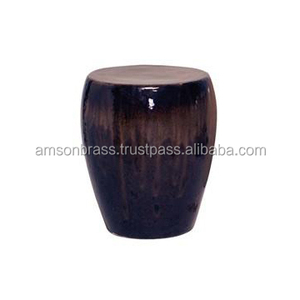 Tabouret pouf moderne en métal et table basse d'appoint pour chevet Ensembles de meubles de salon Tables basses centrales en métal Table moderne - Product Image 3