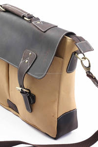 Latest Vintage Design Fashionable Leather <b>Messenger</b> <b>Laptop</b> Crossbody <b>Bag</b> Custom Brass Fittings Wholesale Price Travel Accessory - Product Image 5