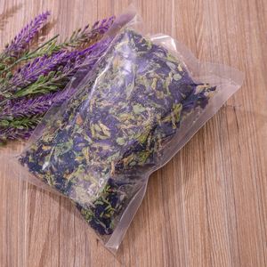 FLEURS DE POIS PAPILLON SÉCHÉES BLEU NATUREL - Product Image 5