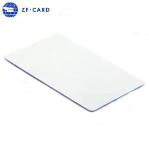 White Blank Card Standard Size CR80 PVC Printable White Blank Card