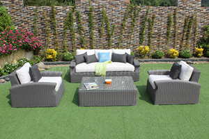 Asombroso modelo de sofá de ratán sintético, muebles de jardín para primavera - Product Image 4