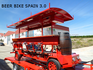 BEER <b>BIKE</b> <b>Red</b> Chasis 3.0 SPAIN original model CE Europe / Electric Beerbike,partybike,pub <b>bike</b> - Product Image 5