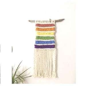 Bien suspendu arc-en-ciel macrame décor à la maison - Product Image 5