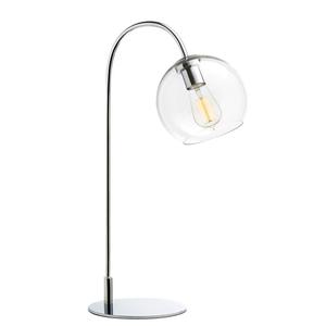 Modern Luxury Indoor Iron <b>Table</b> Lamp with Clear Glass Shade E26 Base for Home Decorative or Hotel Bedroom <b>LED</b> Design - Product Image 2