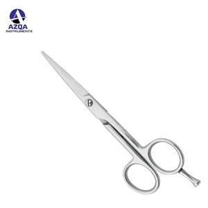 กรรไกรตัดผมสแตนเลสสำหรับร้านเสริมสวย พร้อมที่พักนิ้วปรับได้เพื่อการตัดผมที่แม่นยำ - Product Image 4