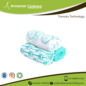 Floral Design Muslin Swaddle Blanket with Customized <b>Pattern</b> Organic Double Gauze Printed Swaddle with Customized Packaging - Product Image 5