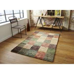 100% Jute noué à la main Design moderne tapis ensemble Unique peluche pile hauteur tapis pour salon - Product Image 1