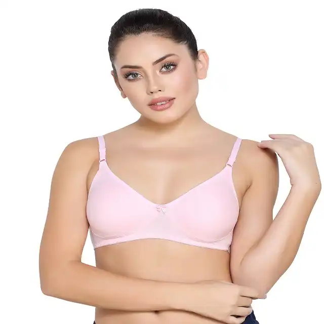 cotton women non padded bra in