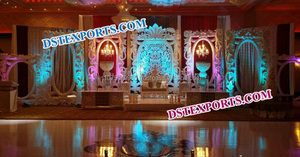 <b>Wedding</b> Fiberglass Ganesha <b>Backdrop</b> Panel Frame <b>Standing</b> Durable Modern Customized Size <b>Wedding</b> <b>Backdrop</b> Decoration India - Product Image 2