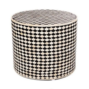 Table de restaurant au meilleur prix en incrustation d'os au design moderne - Product Image 3