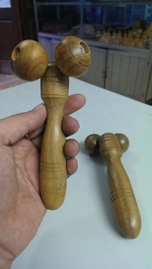 Outils de massage en bois bicyclette, outil en bois pour spa - Product Image 3