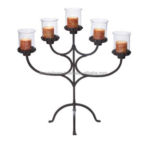Candelabro de Metal de hierro para decoración de iluminación de velas - Product Image 6