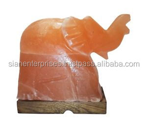 ช้างหิมาลัยเกลือโคมไฟสีชมพูสีแดงสีขาวมือ Crafted-Sian องค์กร - Product Image 4