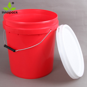 Seau en plastique coloré, 5 gallons, capacité de 20l - Product Image 6