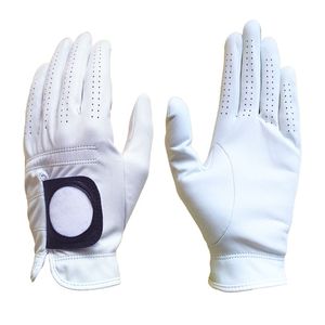 Guante de golf de cuero Cabretta completo de alta calidad Productos de cuero Premium - Product Image 1