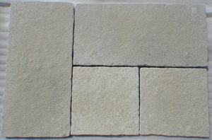 แผ่นปูพื้นหินปูนอินเดียสีเหลืองแบบแอนดานัวร์ หนา 20/30 มม. รับประกัน 5 ปีขึ้นไป เหมาะสำหรับสวนบ้านไร่ ลานเฉลียง และทางเดินรถ - Product Image 3