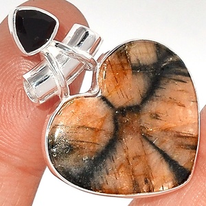 Anchor Shape Bezel Setting Wholesale Supply Coolest 925 Sterling Silver Gemstone Pendant Jewelry Handmade Ethnic Unisex/Women's - Product Image 1