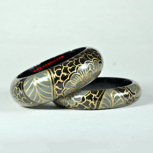 ชุดกำไลข้อมือทำมือแบบคู่ ดีไซน์กำไลไม้ เครื่องประดับ - Product Image 4