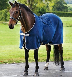 Couverture en polaire pour cheval, légère, respirante et absorbant la transpiration, idéale pour l'écurie et la pâturée - Product Image 5