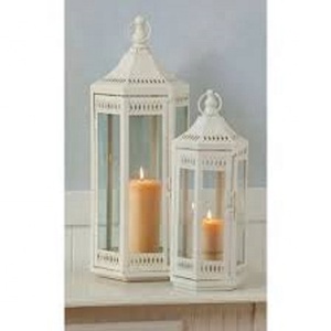 Metal Glass <b>Candle</b> <b>Holder</b> <b>Lantern</b> With Jute Handle Home And Garden Decorative <b>Candle</b> <b>Holder</b> - Product Image 1