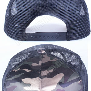 5 paneles de verano gorra de béisbol de malla gorra de imitación de cuero de camuflaje snapback sombrero de los hombres de hip hop casquettes sombreros para las mujeres hueso - Product Image 5