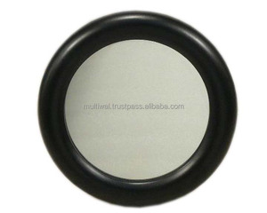 <b>White</b> and Gold Brass <b>Mirror</b> Round Shape for Home Wall Decorative Item - Product Image 5