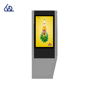 Bán Hot Kỹ Thuật Số Gian Hàng Điện Thoại 2500 Nits Ngoài Trời Đầy Đủ Màu Sắc Kỹ Thuật Số Biển Màn Hình Quảng Cáo 55 Inch Kiosk - Product Image 4