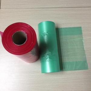 flat <b>plastic</b> bags on <b>roll</b> with paper core made in Vietnam - Product Image 1