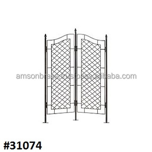 โครงไม้ระแนงพับได้3แผงสำหรับตกแต่งทำจากโลหะกันสนิม - Product Image 5