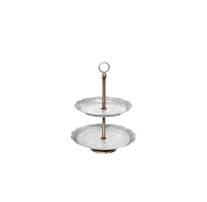 ขาตั้งและชั้นวางของโลหะชุบสังกะสีแบบสองชั้น2-Tiered - Product Image 1
