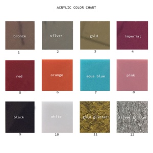 Hộp Thiệp Mời Đám Cưới Bằng Lụa Acrylic <span class=keywords><strong>Gatsby</strong></span> Chính Hãng - Product Image 4