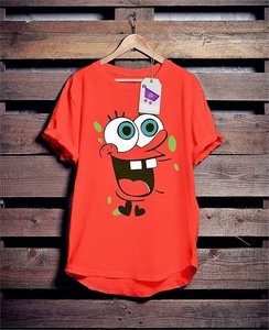 ที่กำหนดเอง100% ผ้าฝ้ายนุ่มยืดหน้าจอพิมพ์เสื้อยืดสำหรับผู้ชาย - Product Image 5