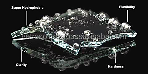 Супер гидрофобные анти-граффити и УФ diamond 9 H постоянный Nano ceramic