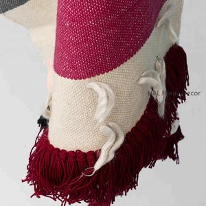 Wholesale colorful acrylic, wool & cotton throw blanket, High quality royal blanket at best price - Product Image 6