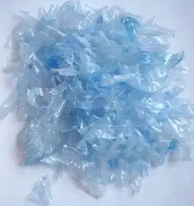 Kalt und heiß gewaschene PET-Flaschen flocken abfälle Kunststoff Klar Grün Weiß Blau CAS-Verpackungs mischung Farbband Form Wasser Herkunfts blatt