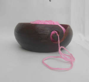 ชามไหมพรมไม้วอลนัท - Product Image 1