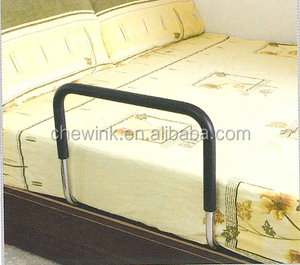 Riel de cama ajustable con marco de acero cromado para personas discapacitadas Producto de suministro de atención médica esencial - Product Image 2
