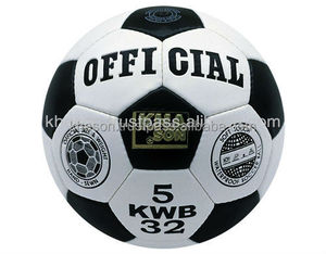 Ballon de football en PU avec logo personnalisé de haute qualité Taille 5 Nouveau design Jaune Vente à chaud Football Style personnalisé Marque Khason - Product Image 2