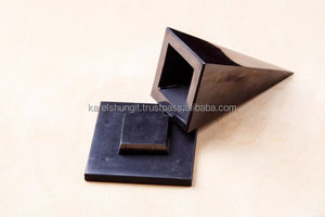 Pyramide feng kungite creuse poli, 7 Cm, 10 Cm - Product Image 2