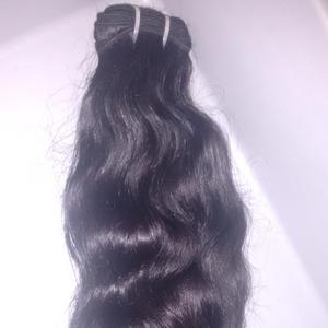 100% Extensions de cheveux bruts indiens non transformés cuticule alignée cheveux vierges avec une bonne Texture naturelle douce Wafting de cheveux humains - Product Image 1